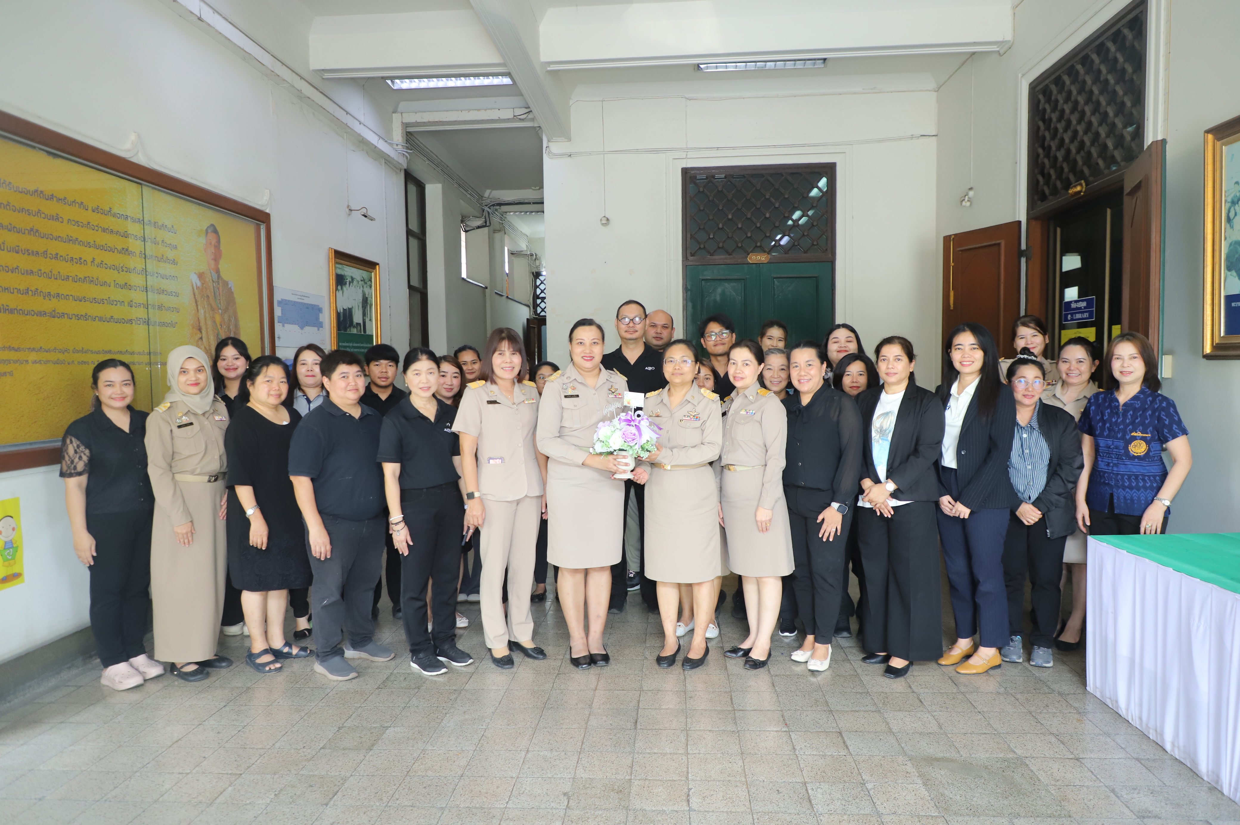 title - สบก. ร่วมแสดงความยินดีและต้อนรับ ผอ.สผส.